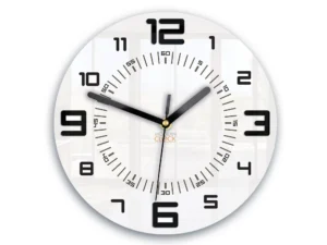 Nástenné hodiny Armando 28 cm čierne/biele