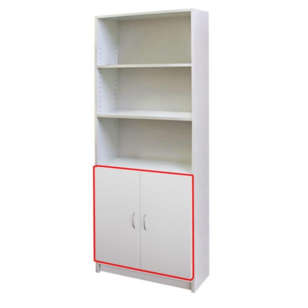 Plné dvere 55B biela