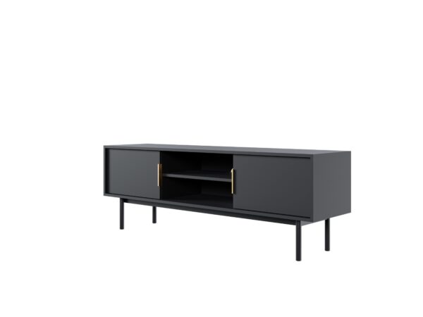 TV stolík Viva 154 cm čierny