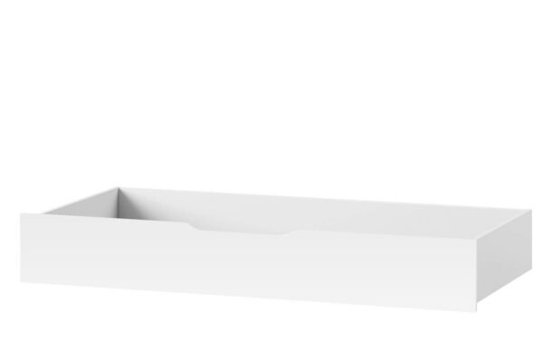 Zásuvka pod posteľ Selene 34 140 cm biely lesk/mat
