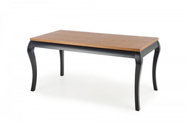 Jedálenský rozkladací stôl Noka 160/240 cm dub grandson/čierny