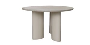 Jedálenský stôl Rio 160 cm béžový/mramor