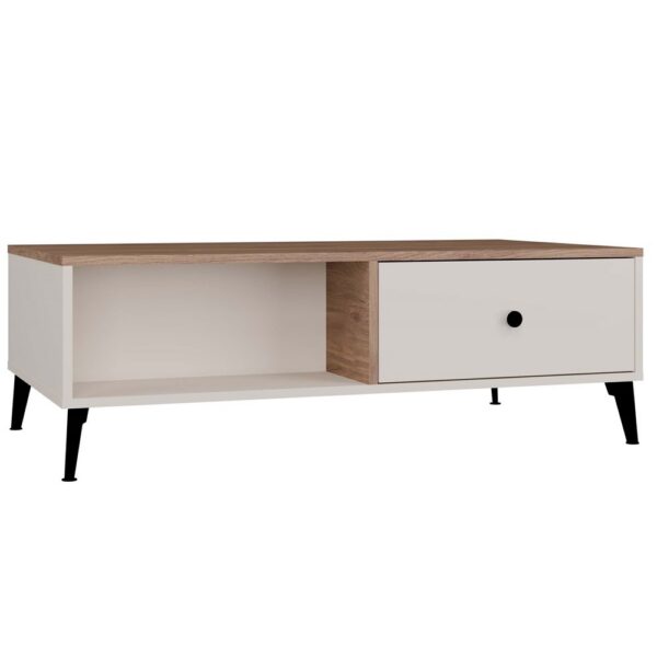 Konferenčný stolík Point 110 cm dub Castello/kašmírový
