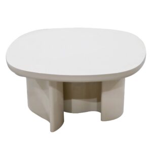 Konferenčný stolík Puro 80 cm svetlo béžový