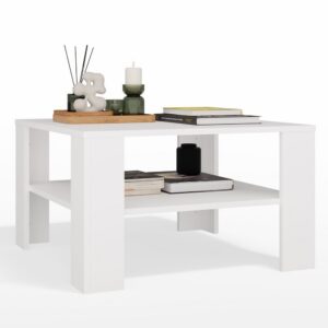 Konferenčný stolík Square 68 cm biely