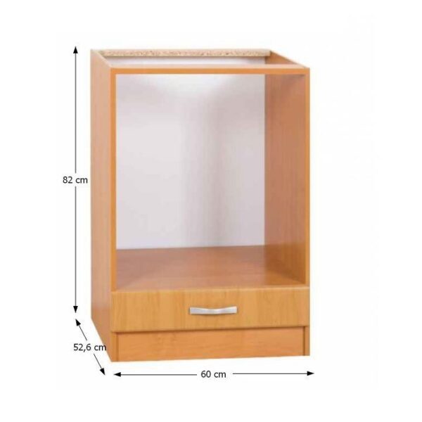 Spodná skrinka na sporák LORA MDF NEW KLASIK S60K Tempo Kondela – Obrázok 2