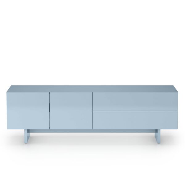 TV stolík Glim 160 cm modrý