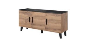 TV stolík Lotta I 150 cm dub wotan/čierny