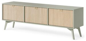Televízny stolík Forest II 158 cm eukalyptus/béžový