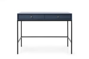 Toaletný stolík Mono II 104 cm modrý/čierny
