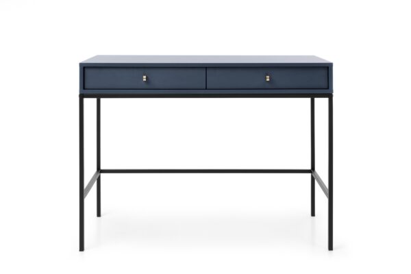 Toaletný stolík Mono II 104 cm modrý/čierny