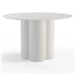Jedálenský stôl Adaggio 120 cm sivo-béžový