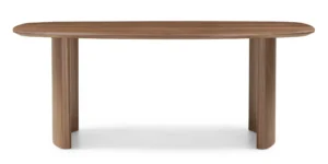 Oválny jedálenský stôl Oriento 200 cm orech