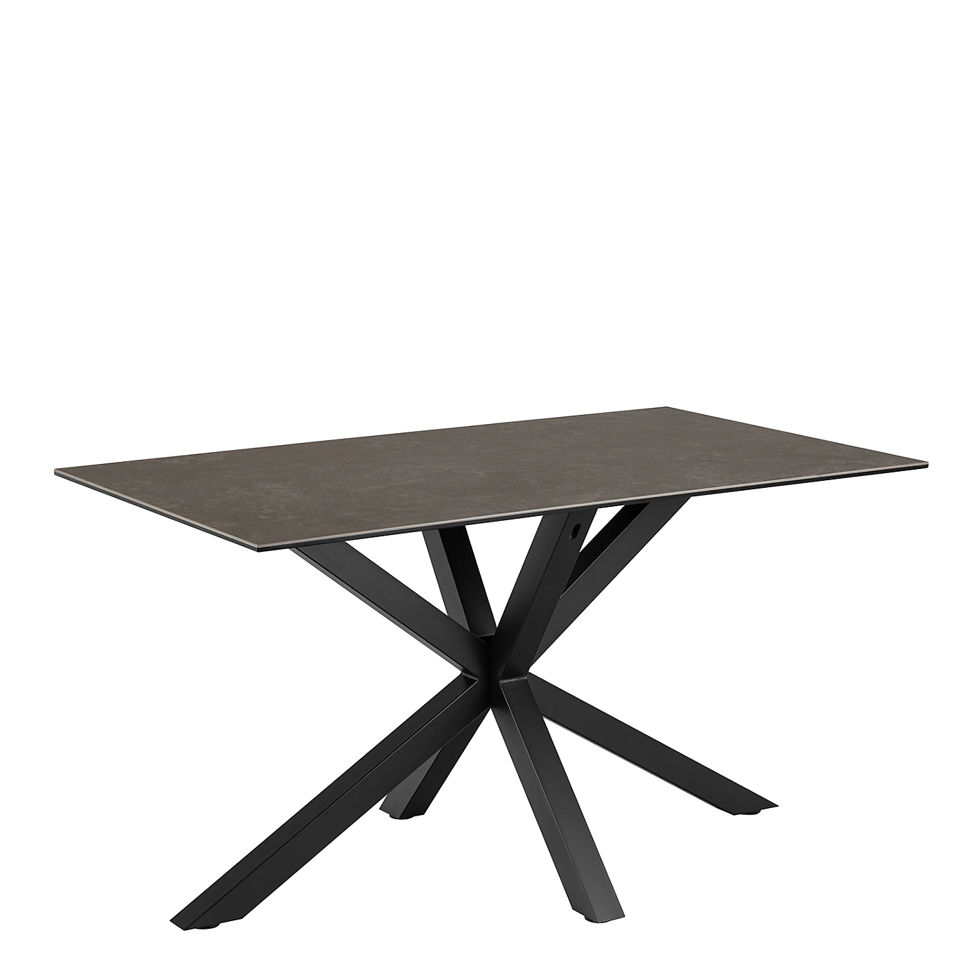 Jedálenský stôl Heaven 135 cm čierny