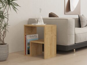 Príručný stolík / Odkladací stolík Yepa - Sapphire Oak