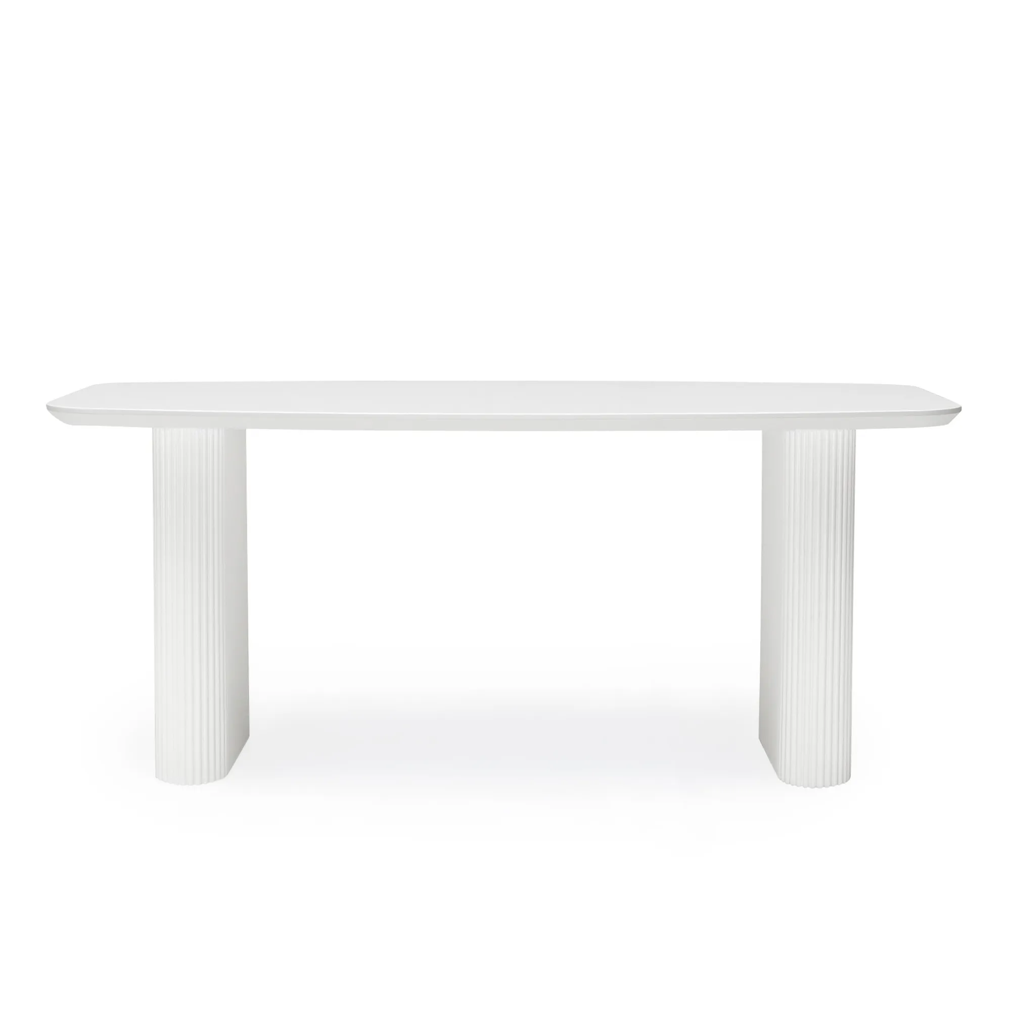 Jedálenský stôl Mesilla 180 cm biely
