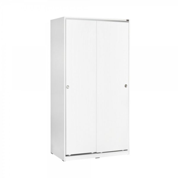 Šatníková skriňa Swed 94 cm biela