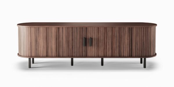 TV stolek Gliss 180 cm ořech tmavý