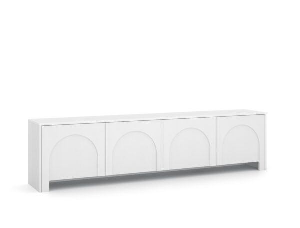 TV stolík Arco 204 cm biely