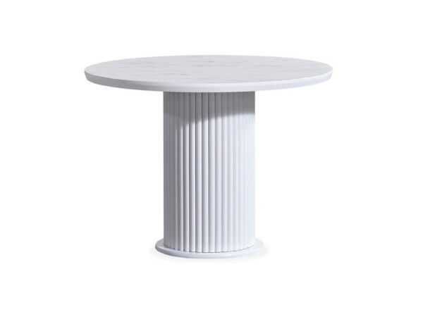 Jedálenský stôl Aqua - White – Obrázok 2
