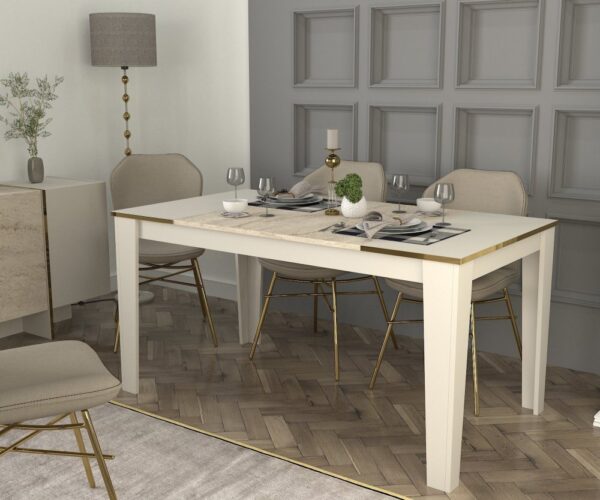 Jedálenský stôl Veyron - Travertine