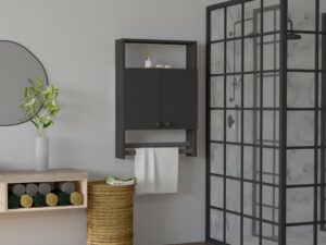 Kúpeľňová skrinka Ela - Anthracite v2