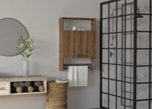 Kúpeľňová skrinka Ela - Walnut
