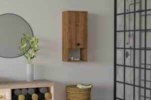 Kúpeľňová skrinka Mis - Walnut