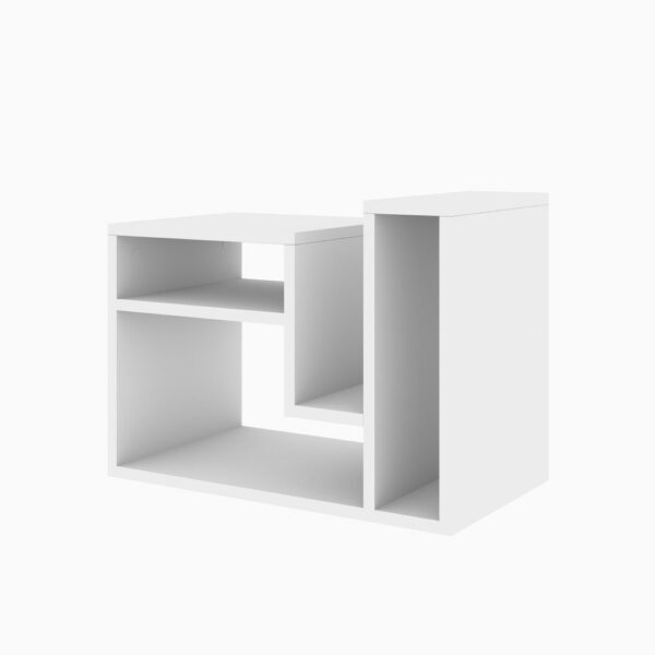 Príručný stolík / Odkladací stolík Abies - White – Obrázok 4