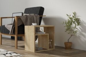 Príručný stolík / Odkladací stolík Dakota - Sapphire