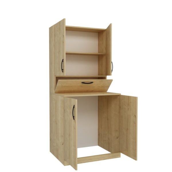 Skrinka na práčku Palmira - Oak – Obrázok 4