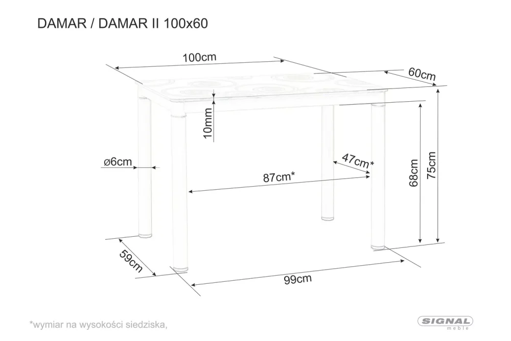 Stôl Damar – Obrázok 2