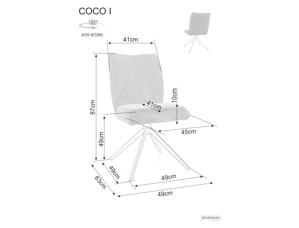Stolička Coco I Vardo – Obrázok 3