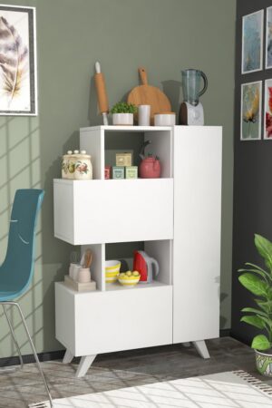 Viacúčelová skrinka Bambalina - White